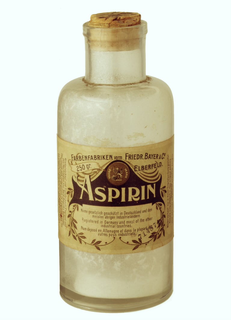 Heroes of Pharmacy Safety Felix Hoffman Invents Aspirin